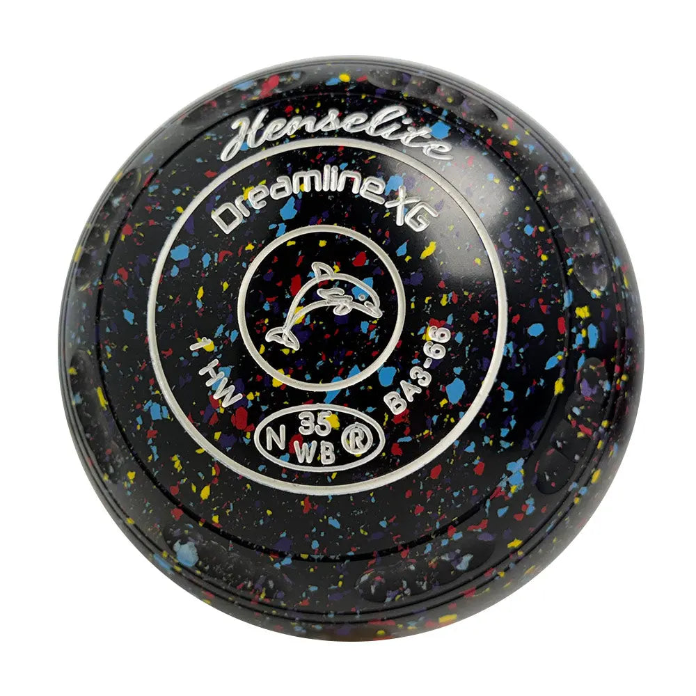 Henselite Dreamline XG Lawn Bowls Size 1 Heavy Gripped - Prism BA3-66 Henselite