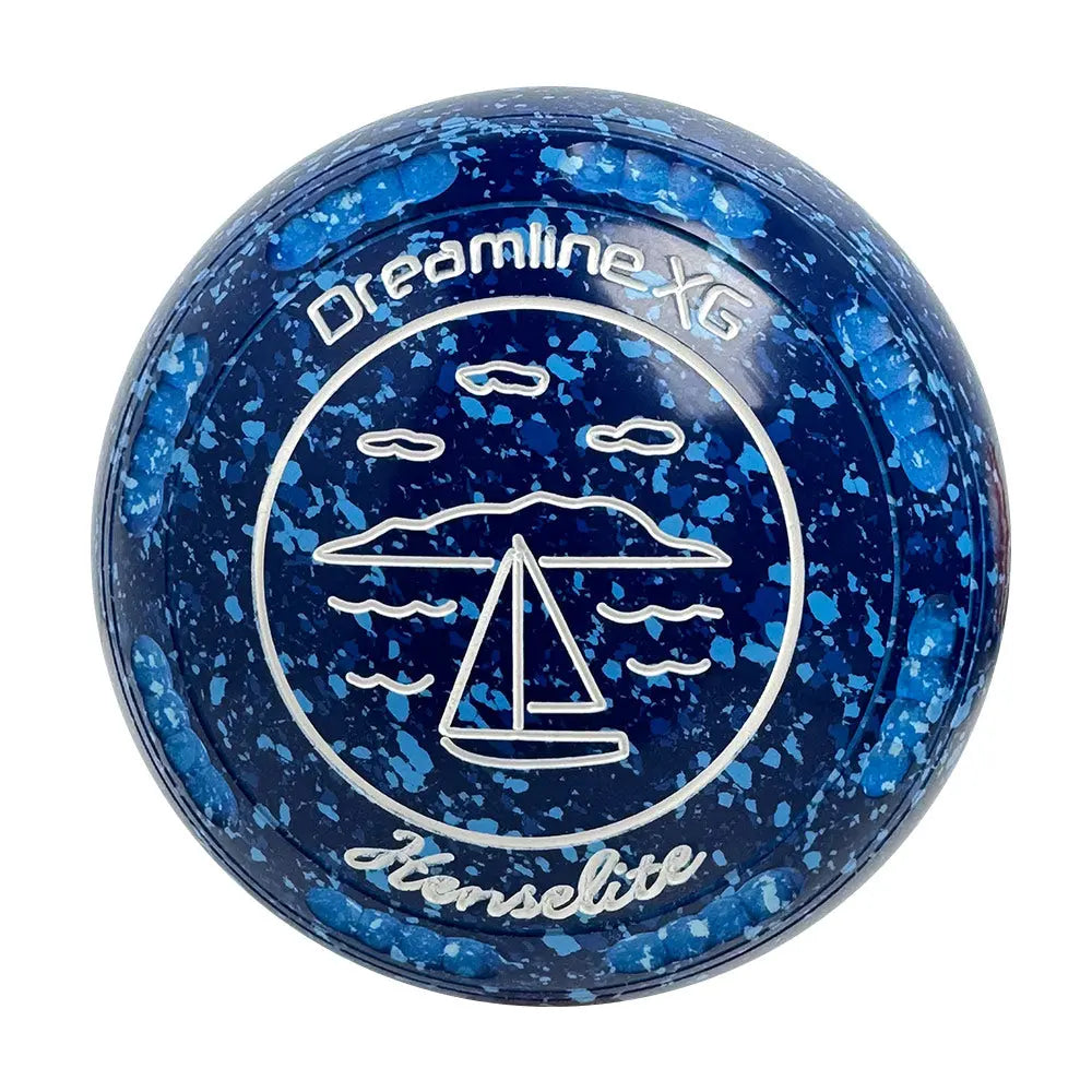 Henselite Dreamline XG Lawn Bowls Size 4 Heavy Gripped - Denim BC2-15 Henselite