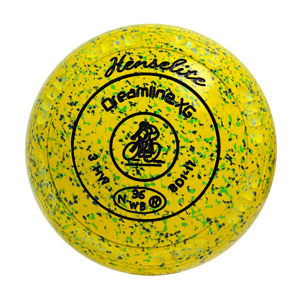 Henselite Dreamline XG Lawn Bowls Size 3 Heavy Gripped - Resort BD1-17