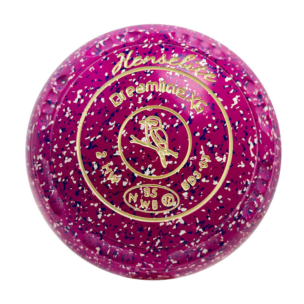 Henselite Dreamline XG Lawn Bowls Size 2 Heavy Gripped - Aster BD3-03