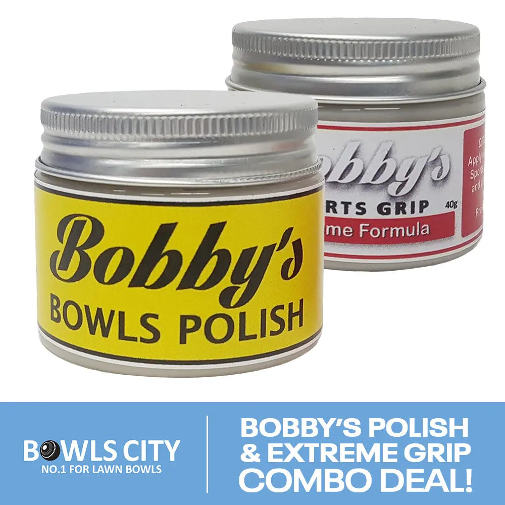 Bobby's Bowls Polish + Bobby's Extreme Grip Combo Deal - Best Value! - Bowls City