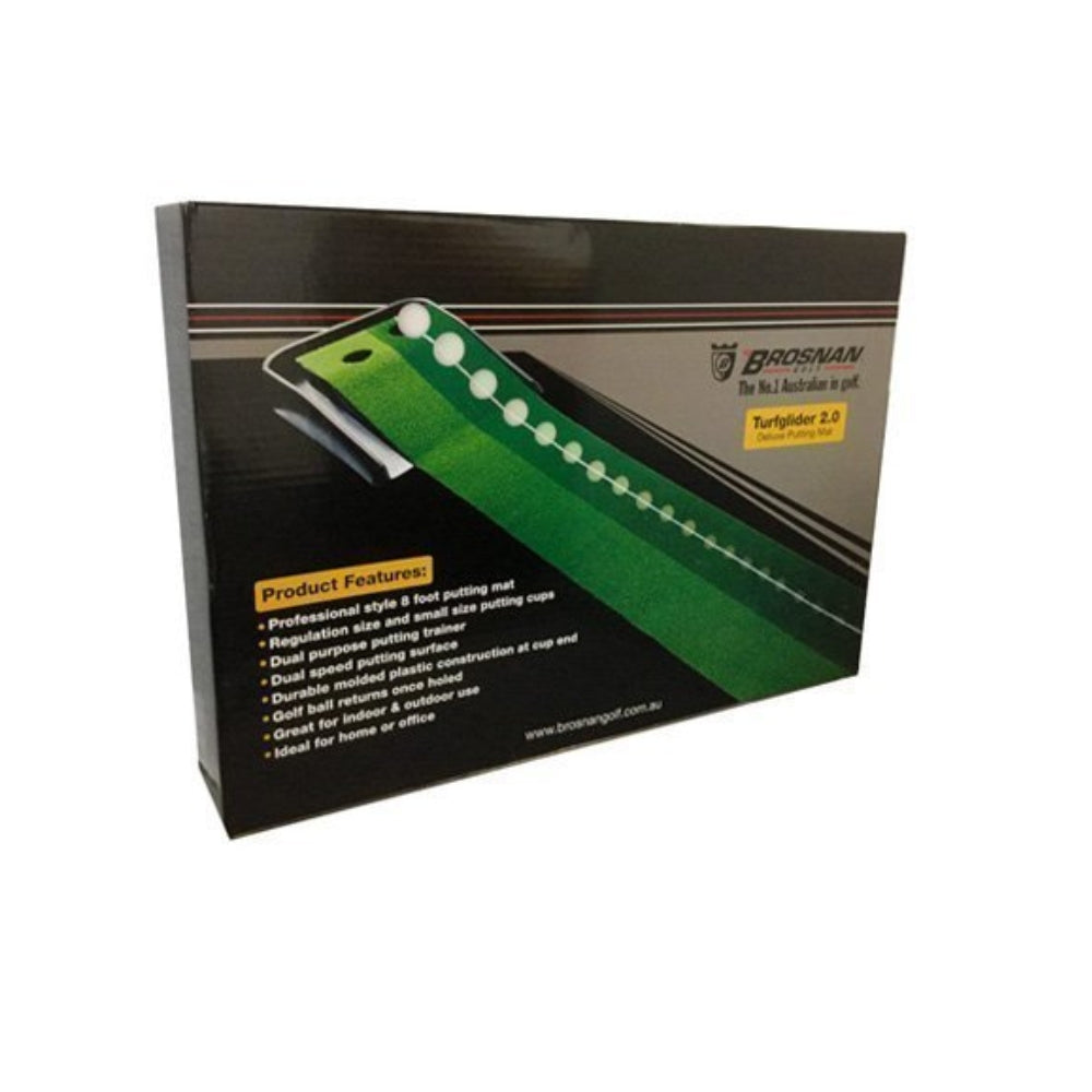 Brosnan Turfglider Deluxe Putting Mat 8ft