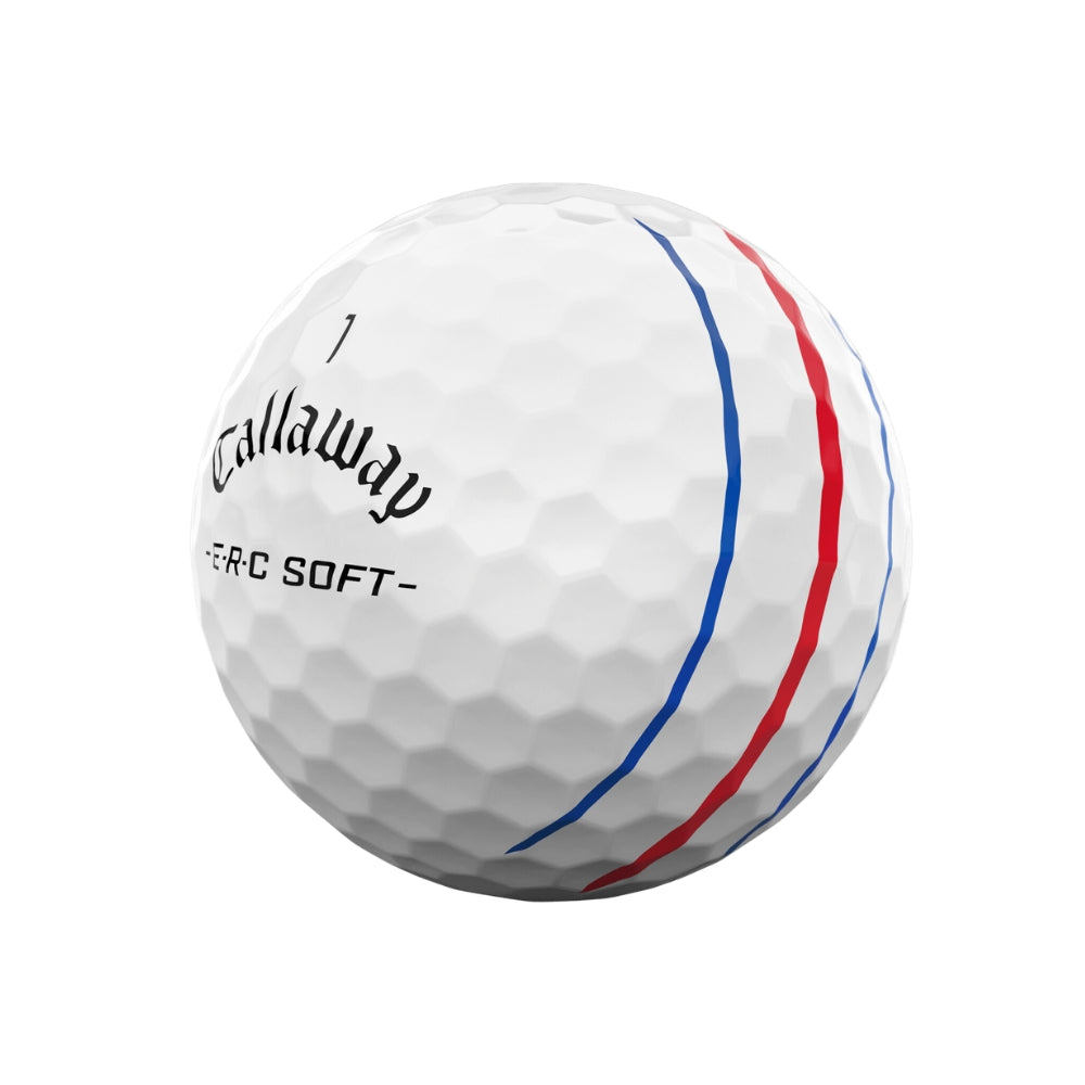 Callaway ERC Soft Golf Balls Triple Track White '25 Dozen
