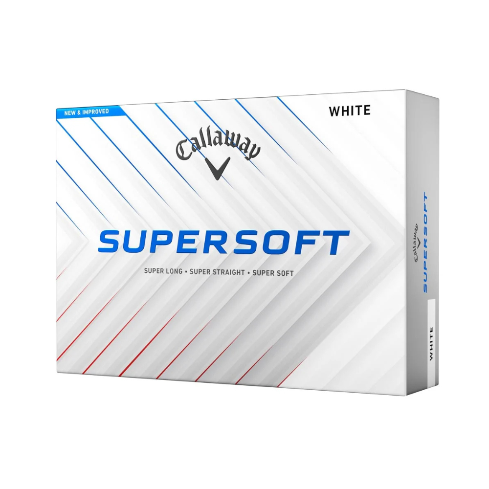 Callaway Supersoft Golf Balls '25 White Dozen