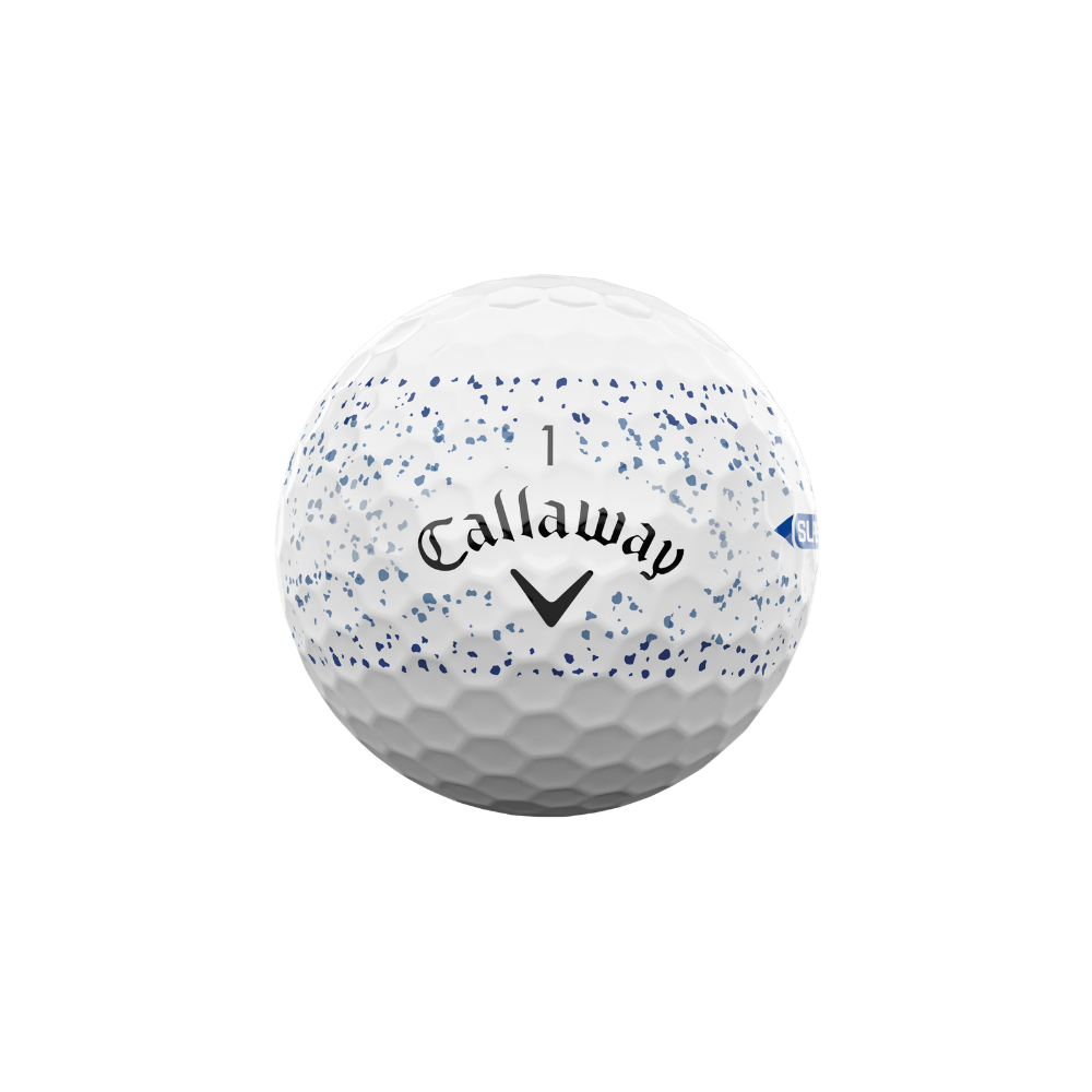 Callaway Supersoft Splatter 360 Golf Balls '25 Blue Dozen