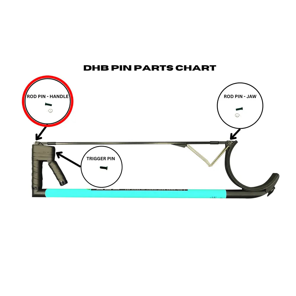DHB Rod Pin & Clip Handle End DHB