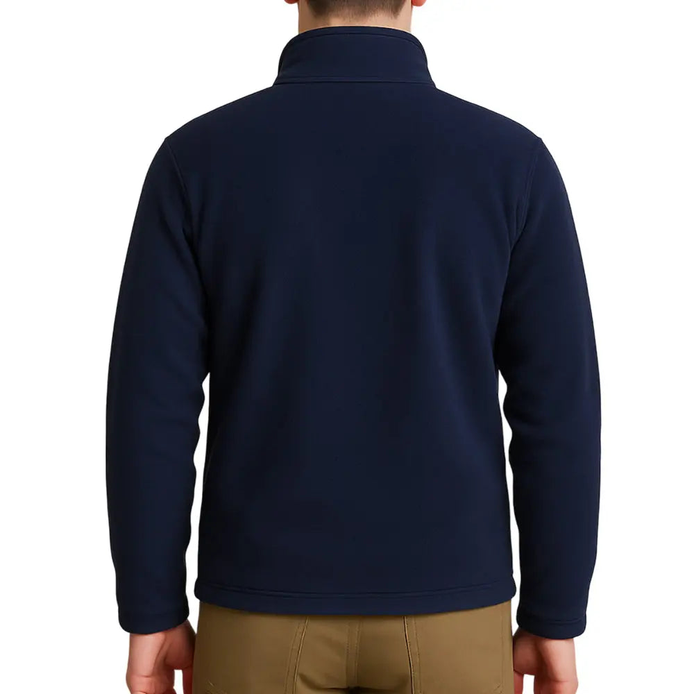 Holland Park Mens Polar Fleece Jacket BA Logo - Navy - Bowls City