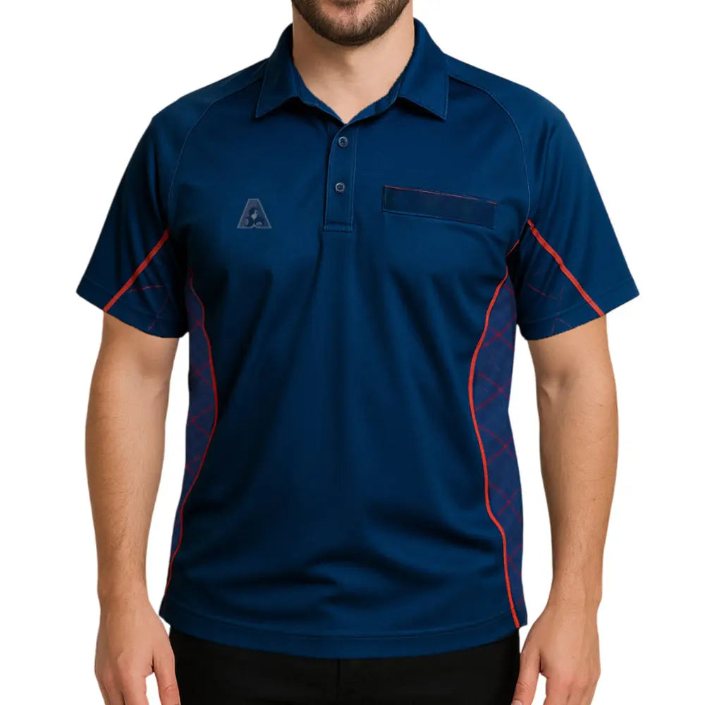 Holland Park Mens Ben Polo BA Logo - Bowls City