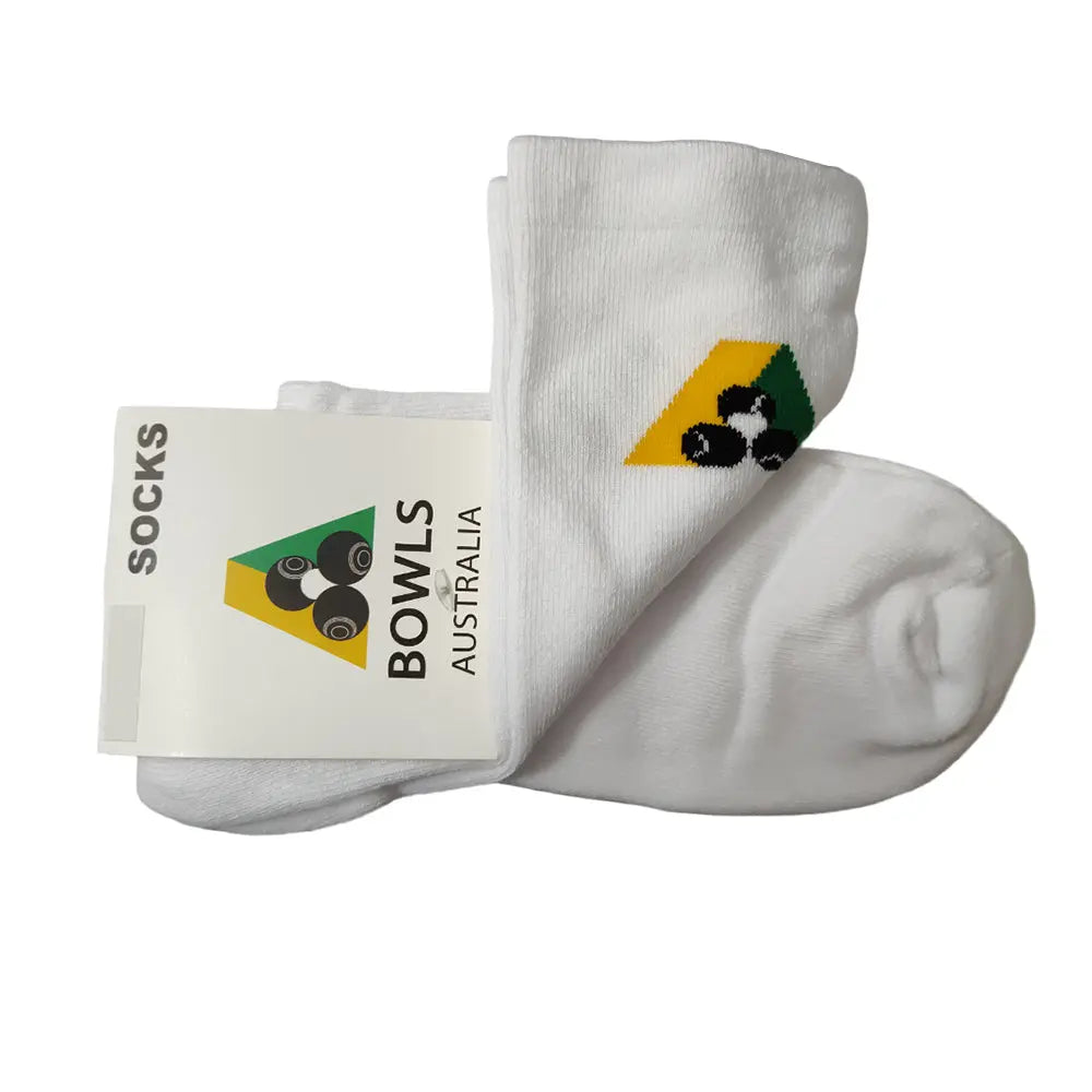 Pal Hosiery Mens BA Logo Therapeutic Crew Socks - Bowls City