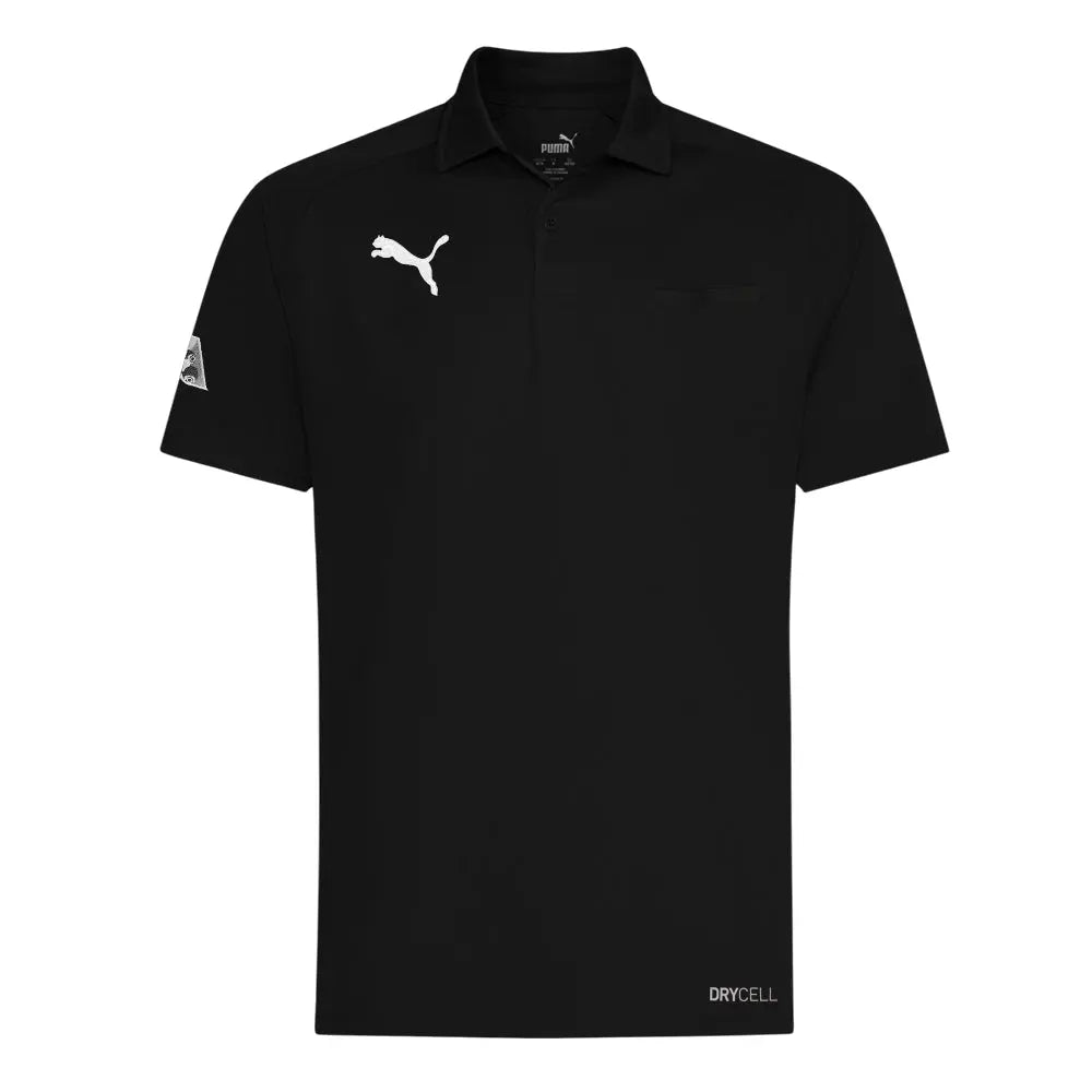 Puma Bowls Relaxed Polo BA Logo - Black - Bowls City