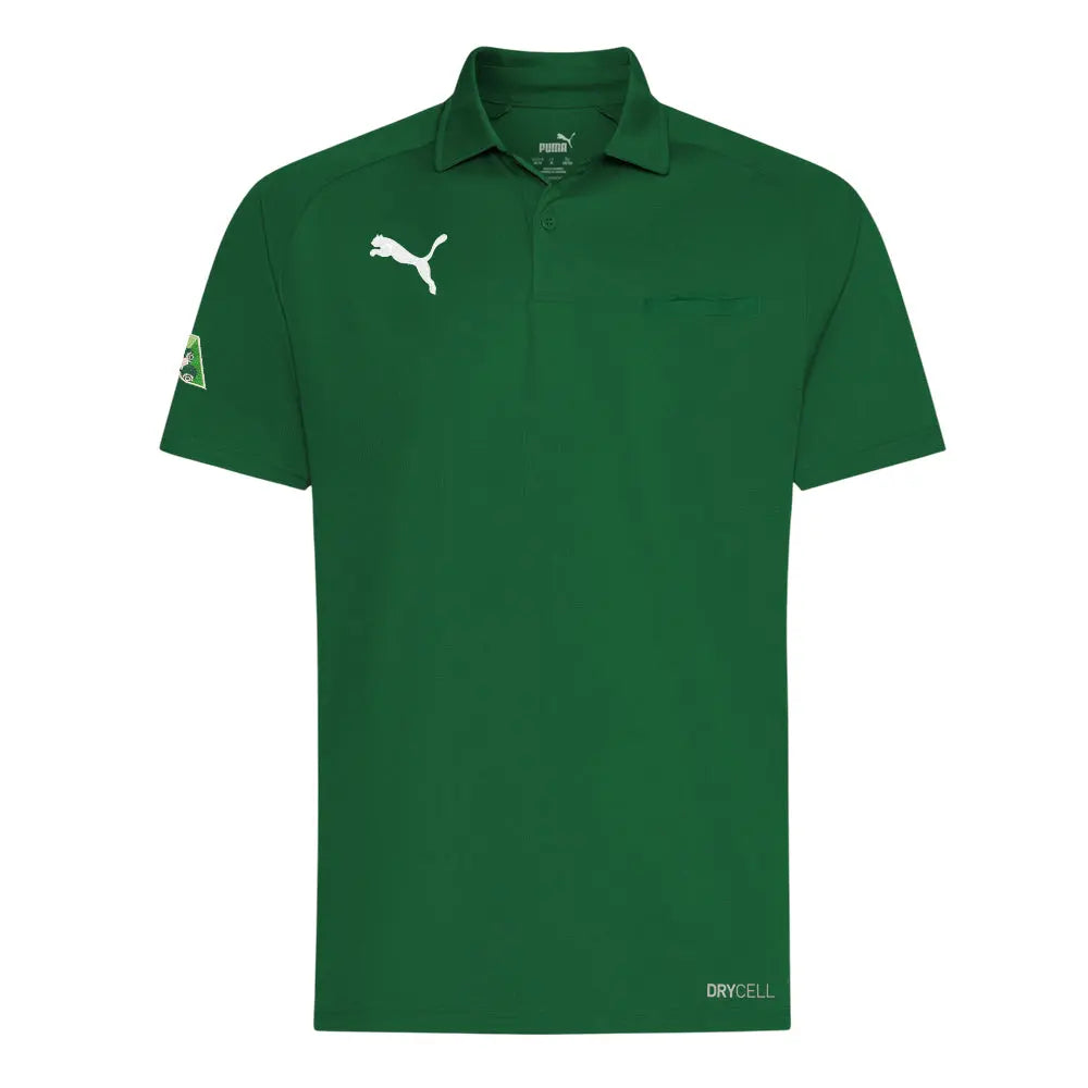 Puma Bowls Relaxed Polo BA Logo - Bottle Green - Bowls City