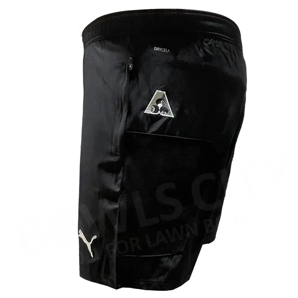 Puma Unisex 8" Bowls Short with Chamois - Black - Bowls City