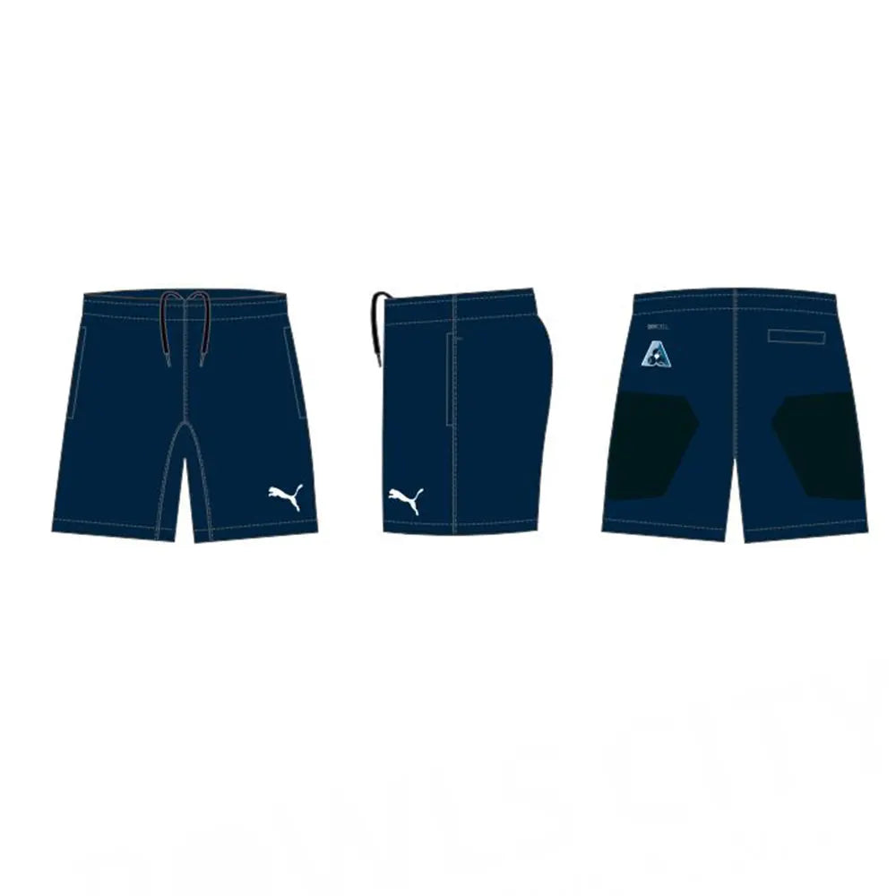 Puma Unisex 8" Bowls Short with Chamois - Navy - Bowls City