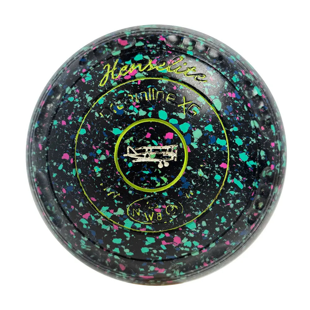 Henselite (Pre-owned) Dreamline XG Lawn Bowls Size 3 Heavy Gripped - Mystic R25-7v Henselite