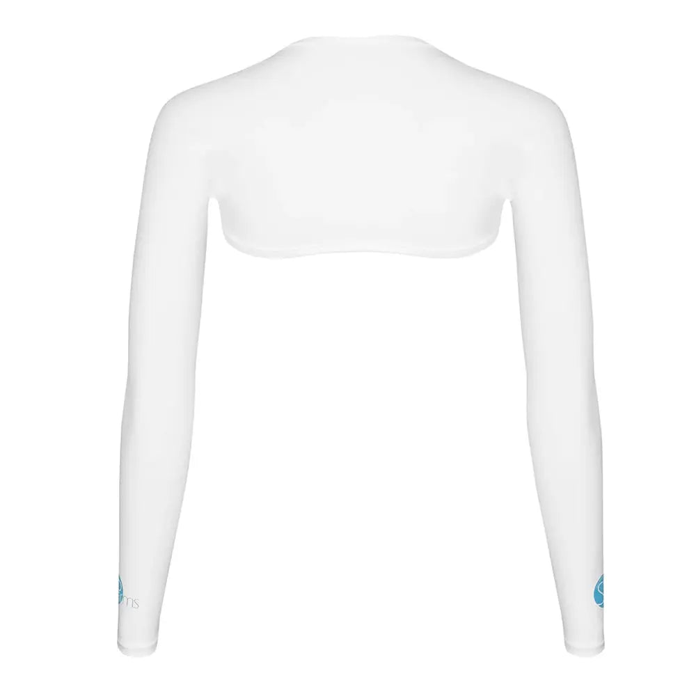 SParms Sun Protection Ladies Shoulder Wrap - White SParms