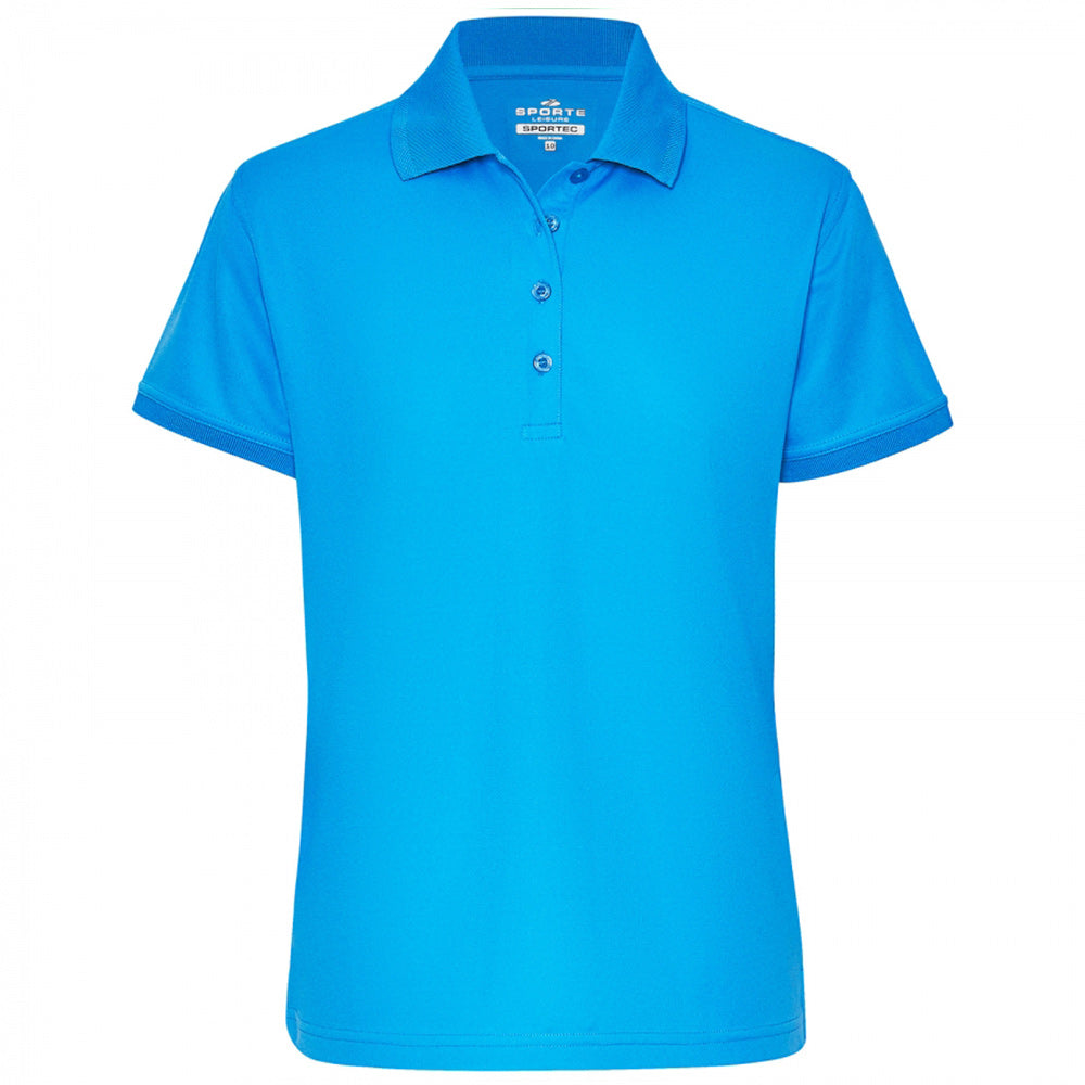 Sporte Leisure Womens Buzz Short Sleeve Polo - Alaska