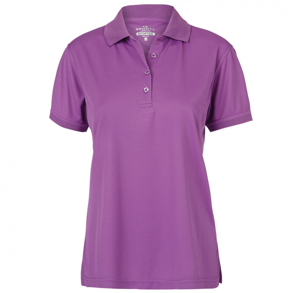 Sporte Leisure Womens Buzz Short Sleeve Polo - Imperial