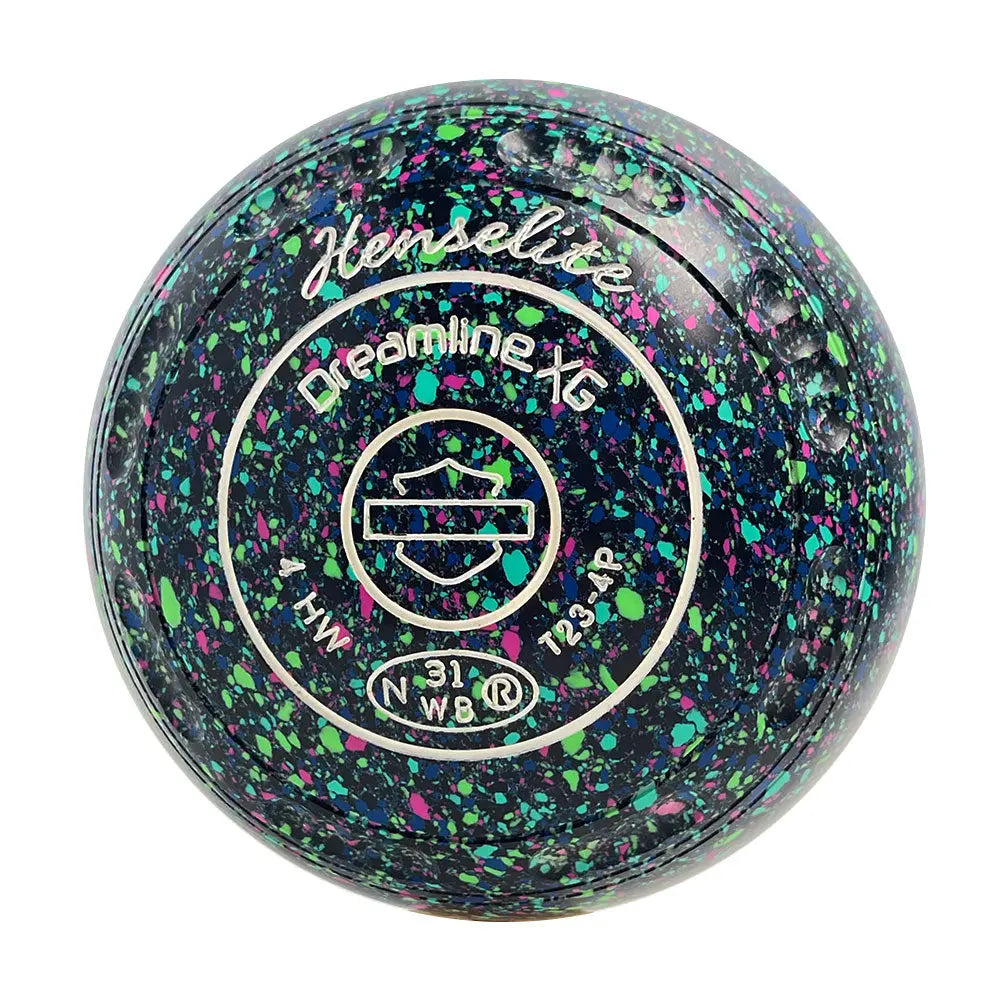 Henselite (Pre-Owned) Dreamline XG Lawn Bowls Size 4 Heavy Gripped - Mystic Henselite