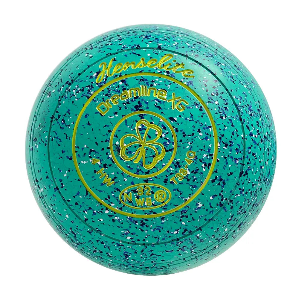 Henselite (Pre-Owned) Dreamline XG Lawn Bowls Size 4 Heavy Non-Gripped - Seaspray T38-4Q Henselite