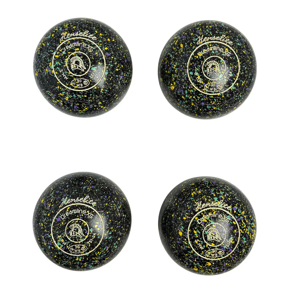 Henselite (Pre-owned) Dreamline XG Lawn Bowls Size 3 Heavy Gripped - Spirit T51-3A - Bowls City