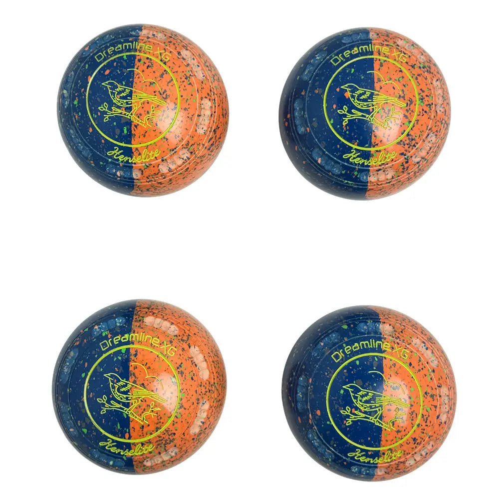 Henselite (Pre-Owned) Dreamline XG Lawn Bowls Size 1 Heavy Gripped - Horizon Duo T57-5Q - Bowls City