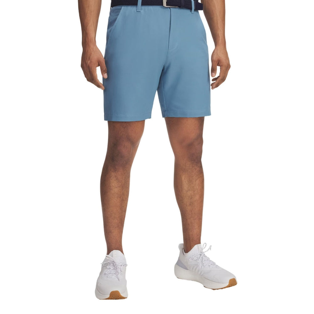 Under Armour Mens Drive 8" Short - Blue Smoke