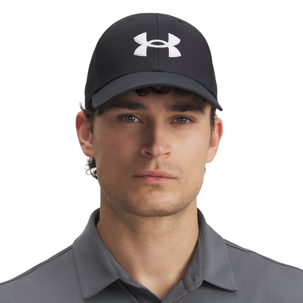 Under Armour Mens Golf96 Drive Mesh Cap - Black/White