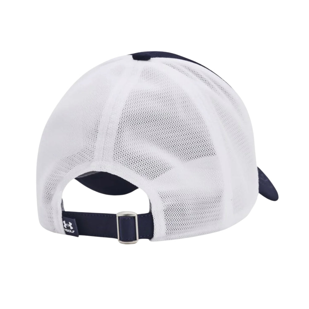 Under Armour Mens Iso-Chill Driver Mesh Cap - Navy/White