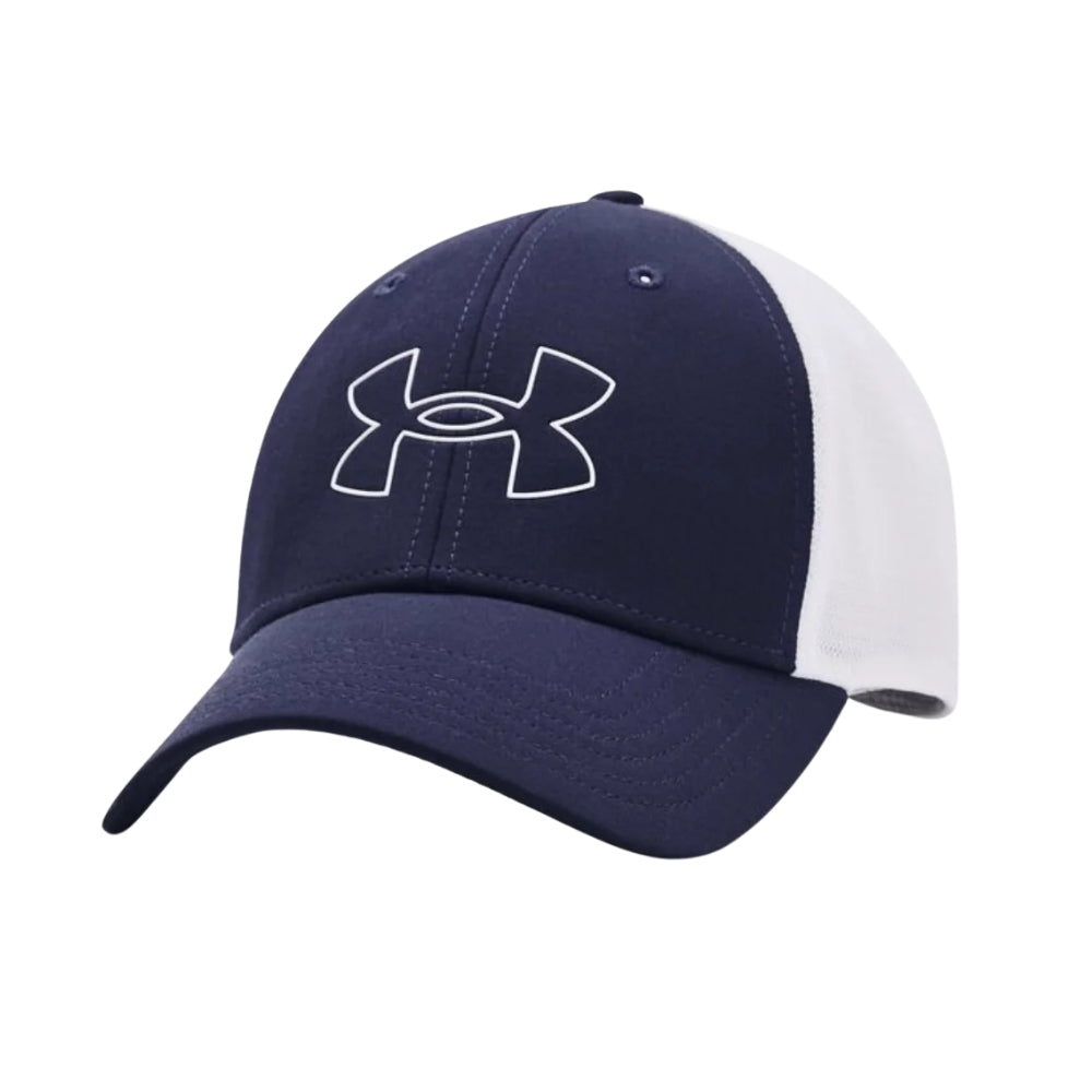 Under Armour Mens Iso-Chill Driver Mesh Cap - Navy/White