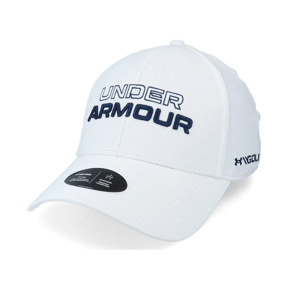 Under Armour Mens Jordan Spieth Tour Cap - White