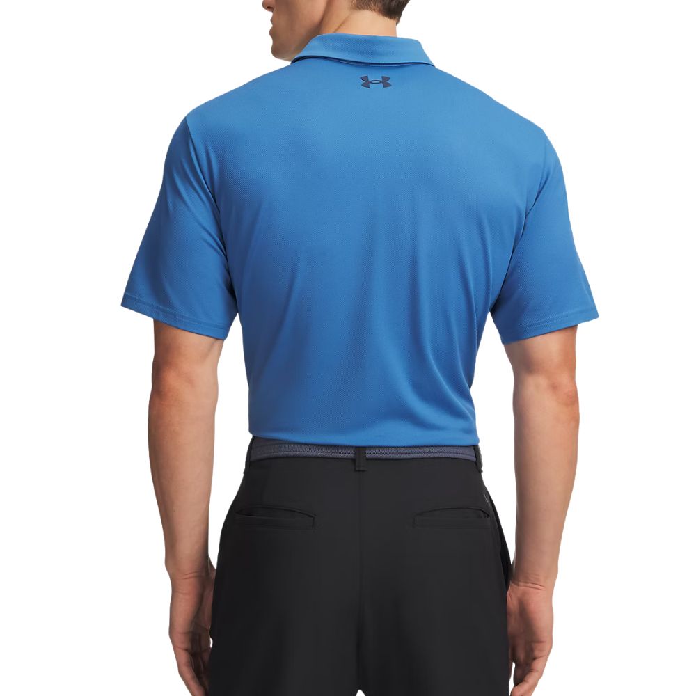 Under Armour Mens Matchplay Polo V2 - Aegean Blue