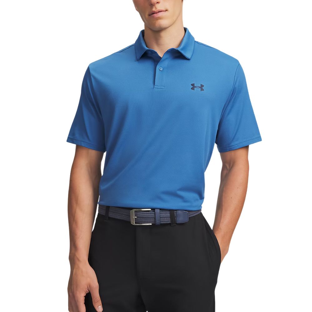 Under Armour Mens Matchplay Polo V2 - Aegean Blue