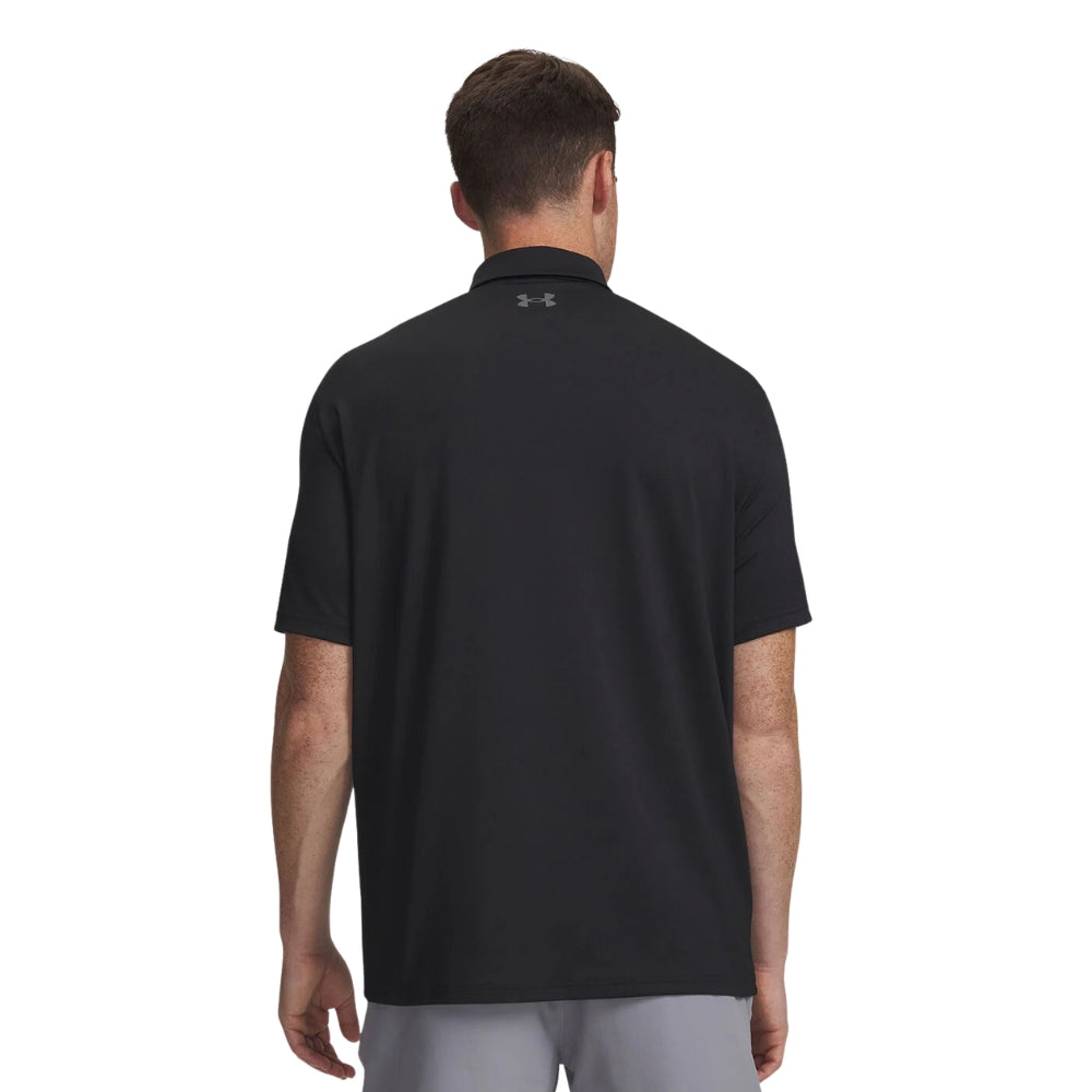 Under Armour Matchplay V2 Mens Golf Polo - Black