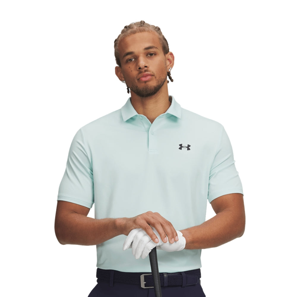 Under Armour Matchplay V2 Mens Golf Polo - Refresh Mint