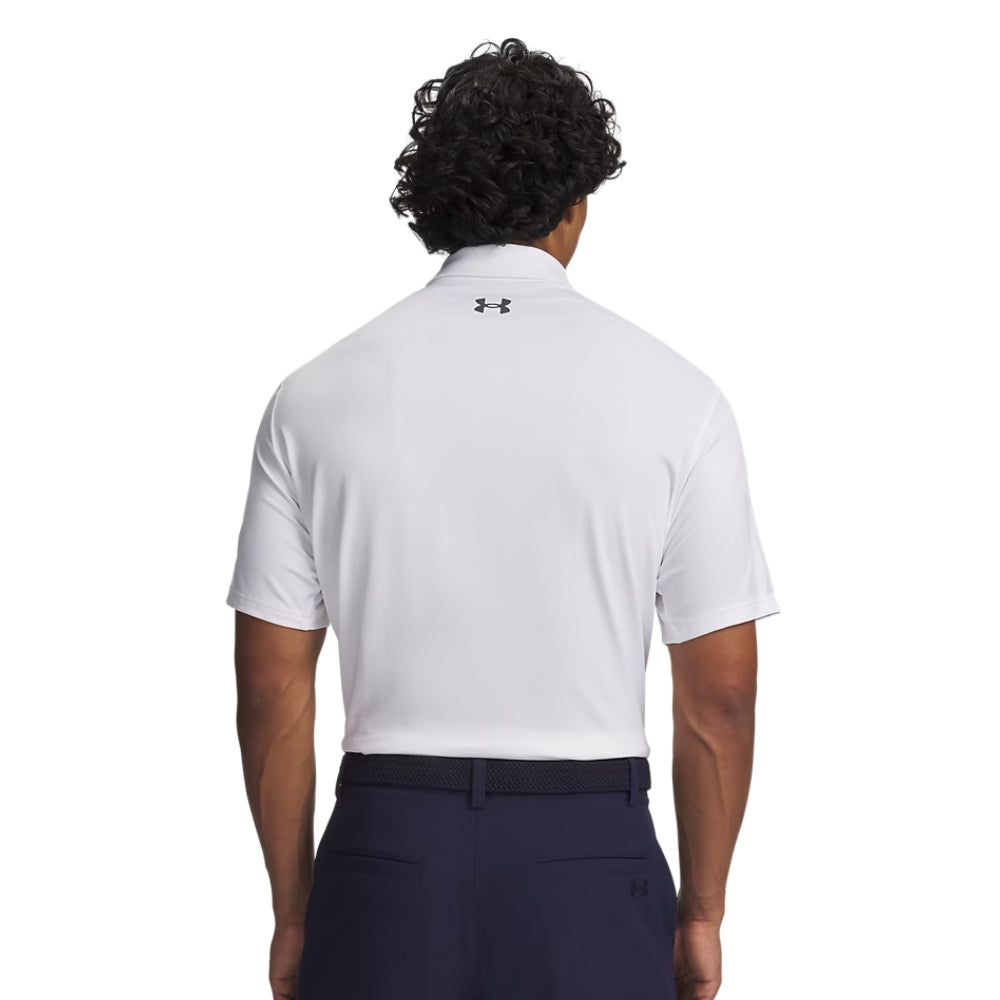 Under Armour Matchplay V2 Mens Golf Polo - White