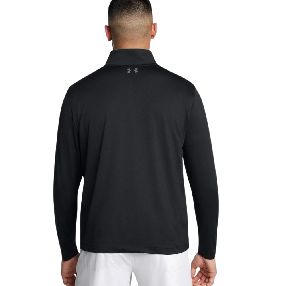 Under Armour Mens Matchplay 1/4 Zip Pullover - Black