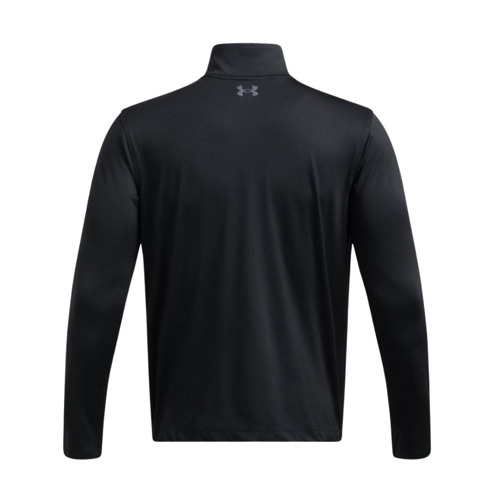 Under Armour Mens Matchplay 1/4 Zip Pullover - Black
