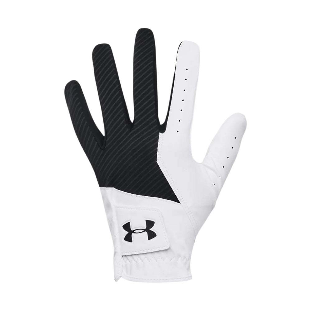 Under Armour Medal Mens Golf Glove Right Hand (For Lefty's) - Black