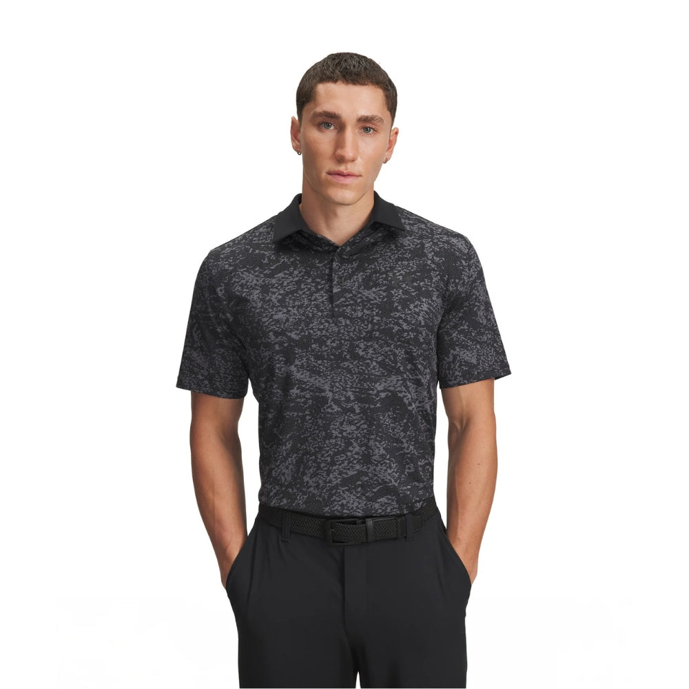 Under Armour Playoff 3.0 Print Mens Polo