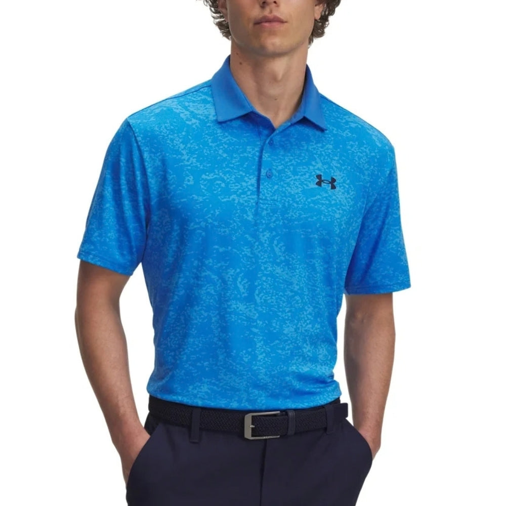 Under Armour Mens Playoff 3.0 Print Polo