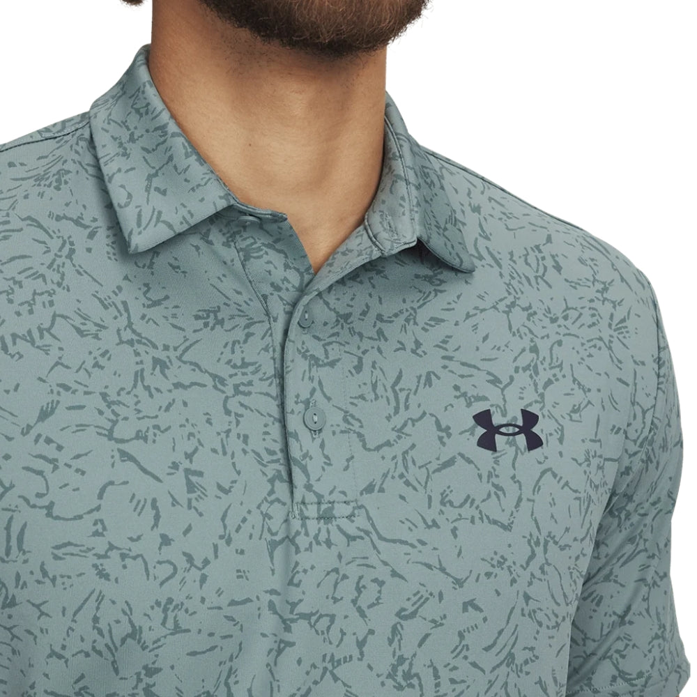 Under Armour Mens Playoff 3.0 Print Polo