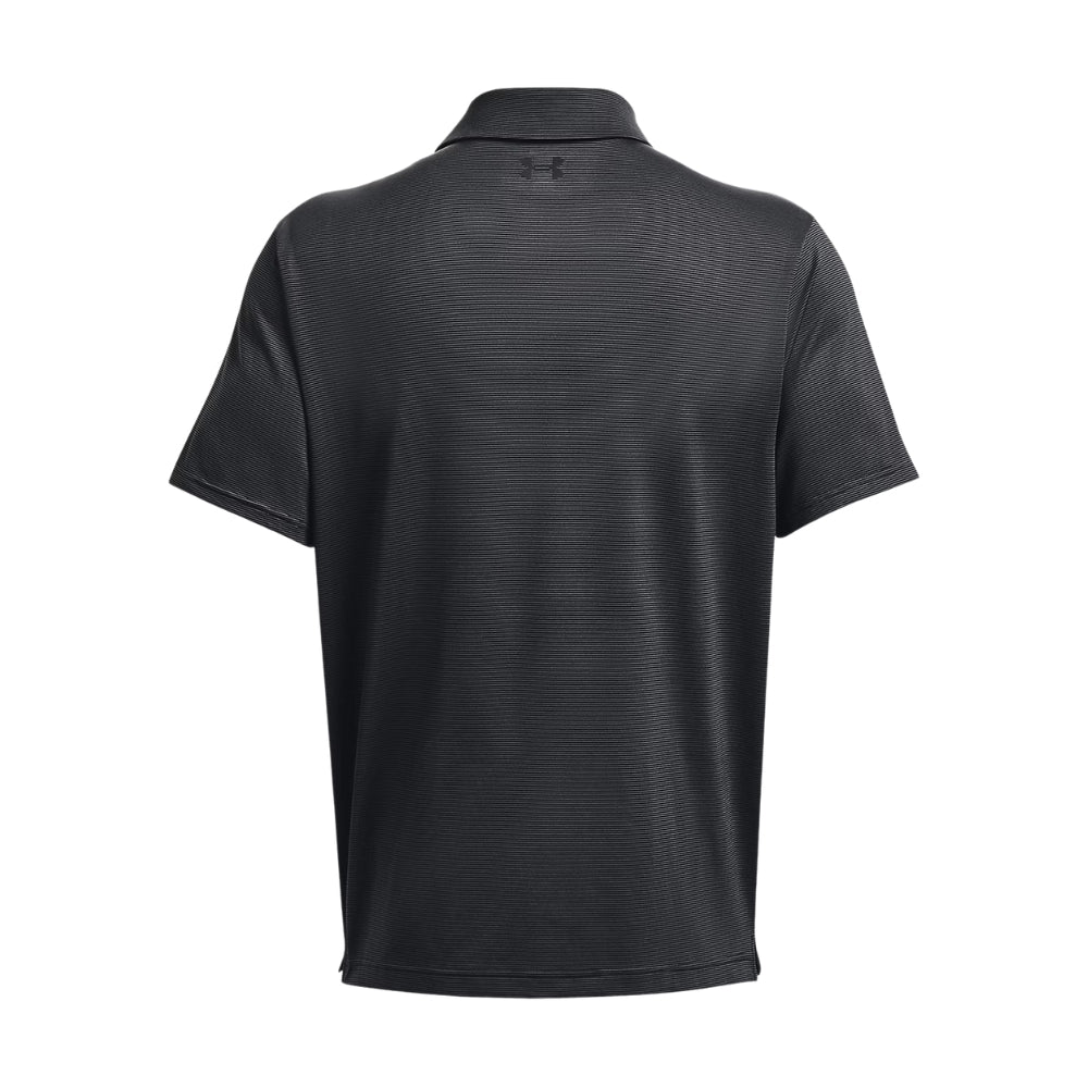 Under Armour Mens Playoff 3.0 Stripe Polo - Black