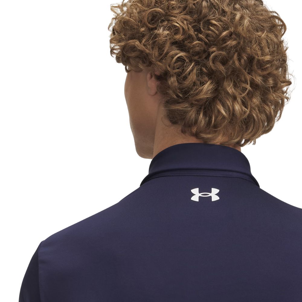 Under Armour Mens Playoff 3.0 Stripe Polo - Navy