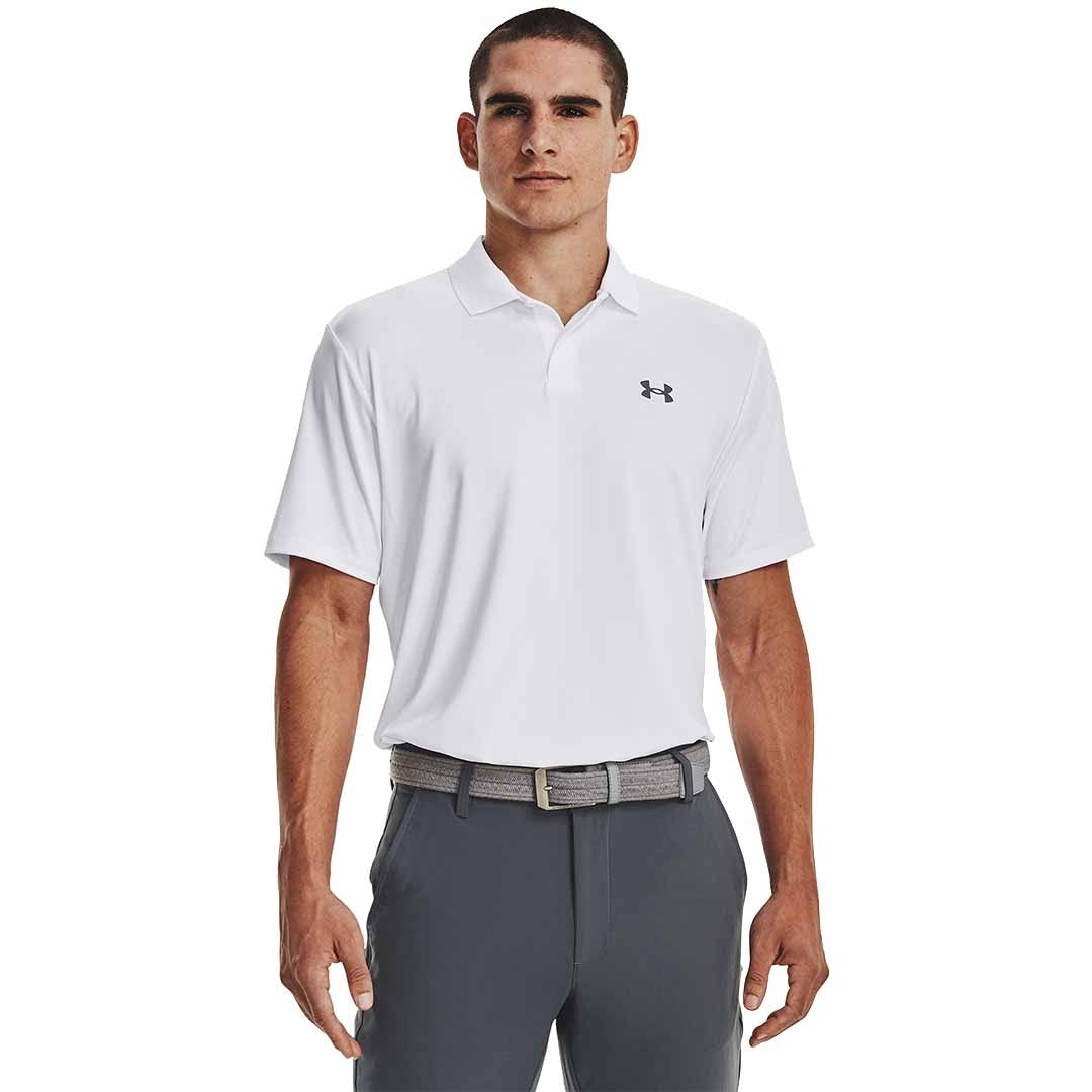 Under Armour Perform 3.0 Mens Polo - White