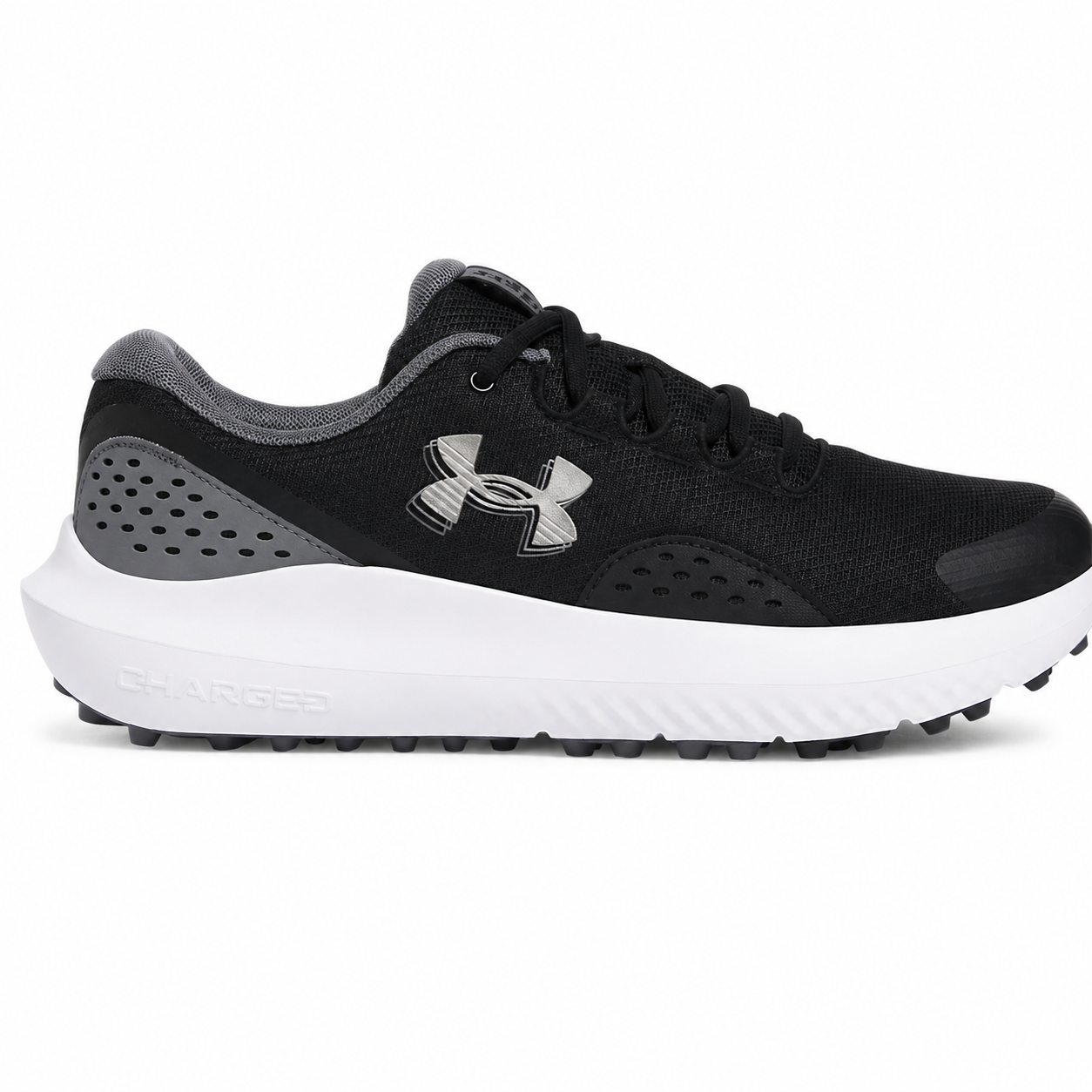 Under Armour Surge Mens Golf Shoes - Black