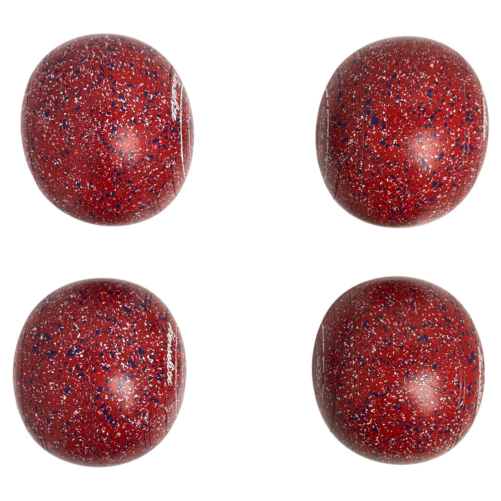 Henselite (Pre-Owned) Dreamline XG Lawn Bowls Size 3 Heavy Non-Gripped - Red Speckle Q13-2Z
