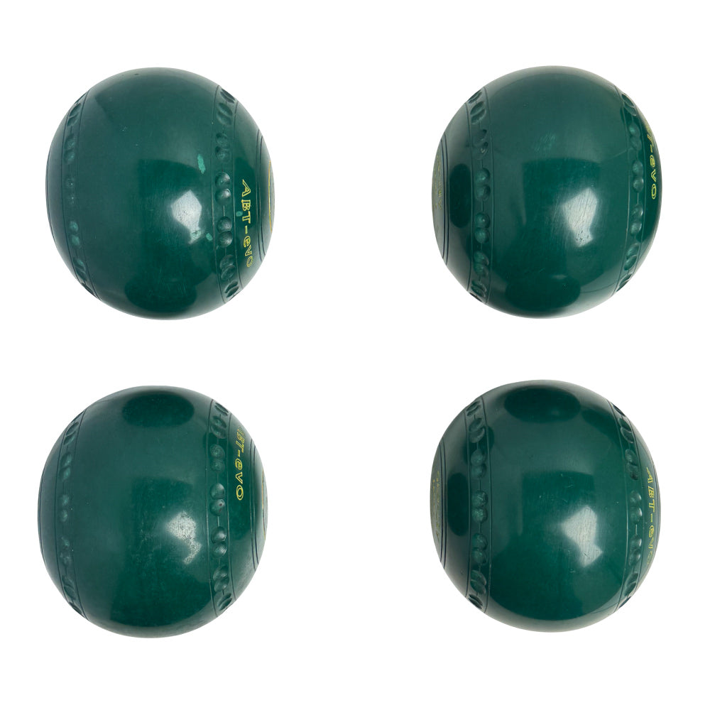Henselite (Pre-Owned) ABT-Evo Lawn Bowls 4 Heavy Gripped Green - O91-8E