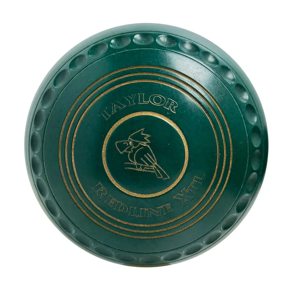 Taylor (Pre-Owned) Redline XTL Lawn Bowls Size 2 Heavy Gripped - Green HF140957 - Bowls City