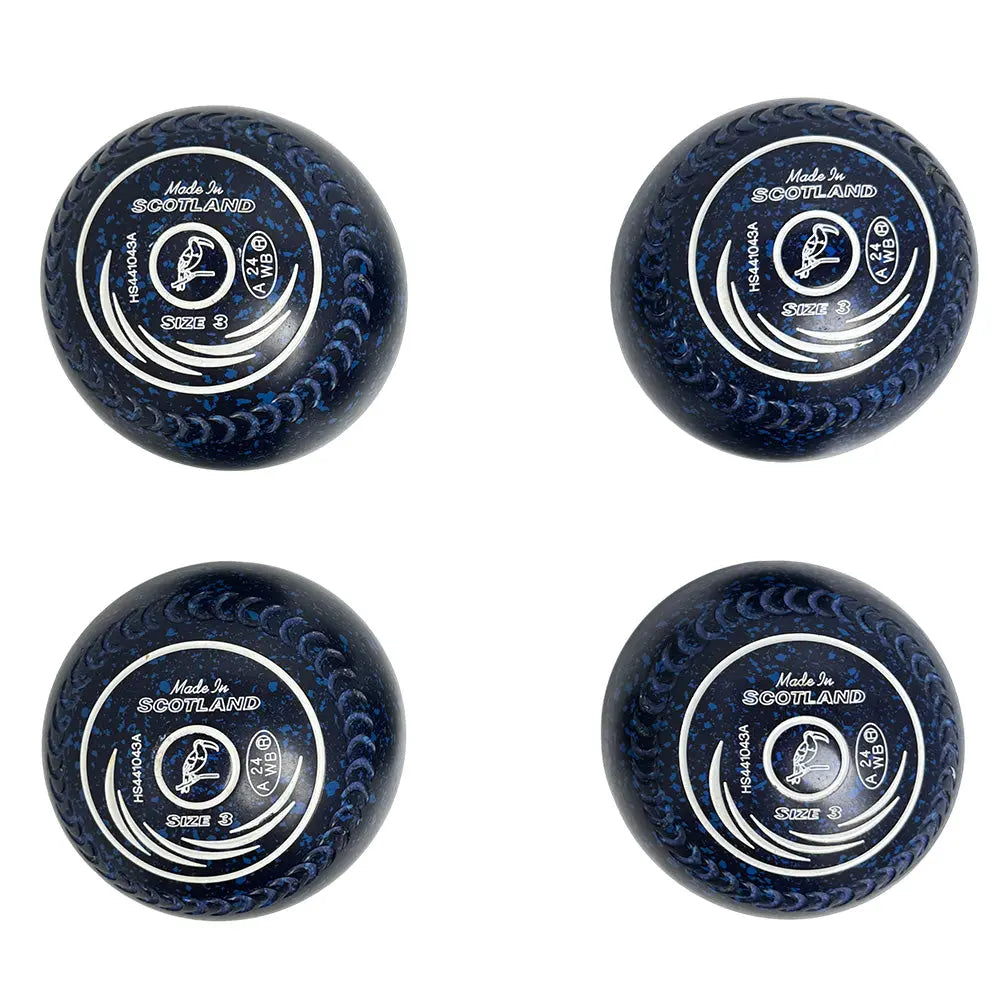 Taylor (Pre-Owned) SRV Lawn Bowls 3 Heavy Gripped Blue/Blue - HS441043A Taylor
