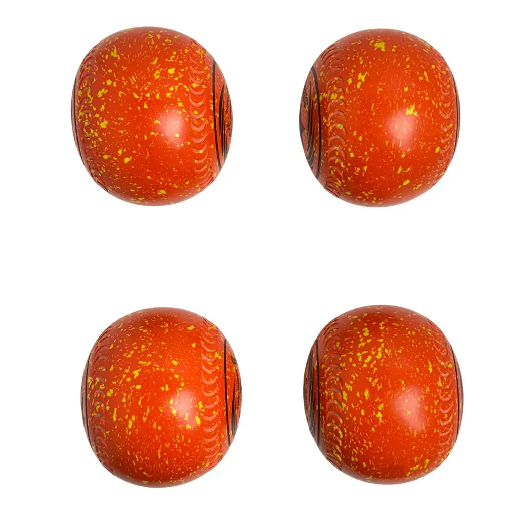 Taylor (Pre-Owned) SRV Lawn Bowls 3 Heavy Gripped Orange/Yellow - HAB515280A - Bowls City